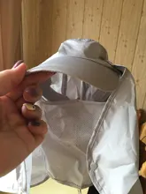 Visor Unisex sombreros de Sun Protector gorra de protección UV cubrir cuello y rostro sol protección deporte al aire libre senderismo pesca sombreros