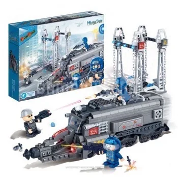 Designer armored train, 385 parts banbao (banbao)
Designer armored train, 385 parts banbao (banbao)