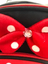 Mochila de Mickey de Disney para niños y niñas, morral infantil de Minnie, mochilas de guardería, mochilas de colegio de niño