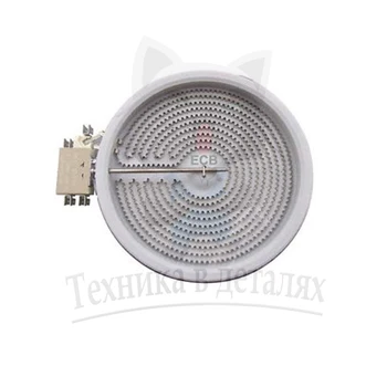 Burner for glass ceramics 10.58111.004 1800W
Burner for glass ceramics 10.58111.004 1800W