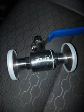 Sanitary-Ball-Valve Tri-Clamp 304-Stainless-Steel Diary-Product 19mm for Homebrew 3/4-Ferrule-Type