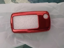TPU car key cover case shell fob for VW Golf Bora Jetta POLO GOLF Passat For Skoda Octavia