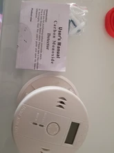 Detector de monóxido de carbono para seguridad del hogar, Sensor de CO Gas independiente, LCD, 85dB, alarma de envenenamiento de alta sensibilidad