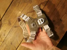 Arnés para perros reflectante ajustable, chaleco de pecho para perros pequeños, medianos y grandes, arnés protector de adiestramiento al aire libre para perros