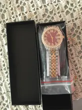 ALLICEONYOU-relojes de circonia cúbica, pulsera de diamantes de alta calidad, de acero inoxidable, Color oro nuevo y plateado, a la moda, Hip Hop, para regalo