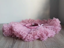 Falda de tutú para niñas, bailarina, esponjosa, ballet, fiesta, baile, princesa, ropa de tul