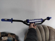 Almohadillas de manillar alargadas de 250mm, agarre deslizante de 7/8 pulgadas para CRF, RMZ, YZF, ATV, Motocross, Enduro, SM