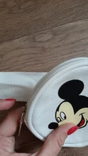 De los niños de Disney nuevo mini bolso de hombro bolsa de dibujos animados Mickey Minnie bebé monedero mujer bolsa de mensajero de lona