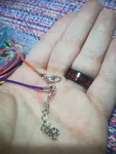 20 unids/lote Real hecho a mano de cuero ajustable trenzado collares de cuerda y amuletos colgantes resultados langosta cierre cuerda cordón 2 mm