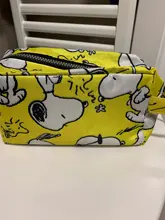 Bolsa de viaje portátil para cosméticos y lápiz labial para mujer, estuche de dibujos animados, organizador de artículos de tocador, bolso de almacenamiento ligero e impermeable