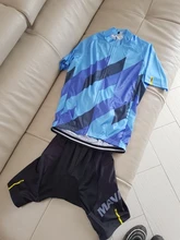 MAVIC-Maillot de ciclismo para hombre conjunto de manga corta, pantalones cortos con pechera 19D, ropa de bicicleta, ropa deportiva, novedad de 2021
