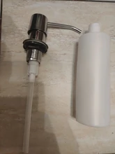 Lotion Dispenser Bottle Sink Soap Bathroom Kitchen ABS Home R3Y5 Products Improvement