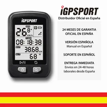 IGPSPORT iGS20E (Spanish Version)-Cyclocomputer bicycle GPS and cycling. Screen anti-glare. Battery 22 hours. IPX6
IGPSPORT iGS20E (Spanish Version)-Cyclocomputer bicycle GPS and cycling. Screen anti-glare. Battery 22 hours. IPX6