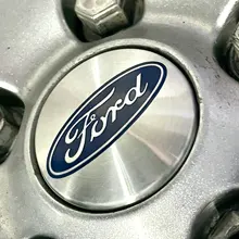 4 Uds 54mm para tapacubos centrales de coche llanta, cubo cubre emblema insignia para ford Fiesta se fusión Mondeo de La etiqueta engomada