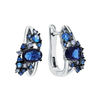 Silver earrings with cubic zirconia sunlight sample 925
Silver earrings with cubic zirconia sunlight sample 925