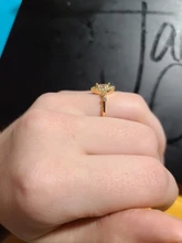 Anillo de piedra de cristal blanco para mujer, sortija de boda fina de oro amarillo de lujo para mujer, sortija de compromiso Vintage de hoja nupcial