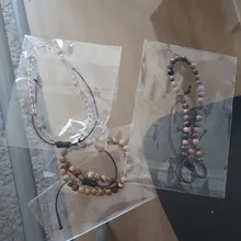 Pulsera de cuentas de piedra ajustable de 4MM para mujer, brazalete tejido de ágatas naturales, jaspe, ónix, lapislázuli, regalo de Año Nuevo, joyería