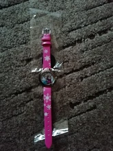 UTHAI CQ06-Reloj de pulsera de cuarzo con diseño de princesa para niños, reloj de moda de cristal de dibujos animados de cuero, resistente al agua