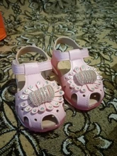 Bebés, niños, sandalias luminosas con luz LED de flores zapatos brillantes de suela blanda para niñas sandalias para bebés