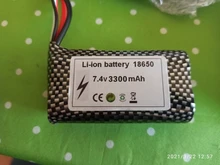 7,4 V 3300MAH batería de lipo de 18650 2S para Q46 Wltoys 12427, 12428, 12423, 12401 12402A 12403 12404 FY-03 FY01 FY02 piezas de repuesto de coche teledirigido
