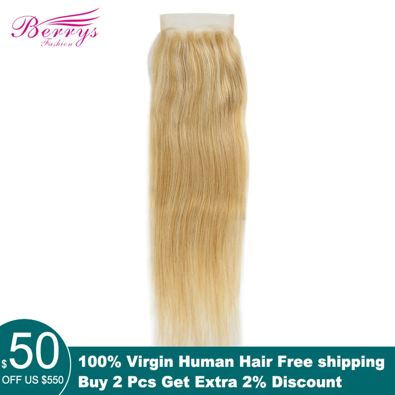 Straight Transparent Lace Closure 4X4 Free Part With Baby Hair PrePlucked Brazilian Straight Closure Virgin Hair#22 Piano Color
Straight Transparent Lace Closure 4X4 Free Part With Baby Hair PrePlucked Brazilian Straight Closure Virgin Hair#22 Piano Color