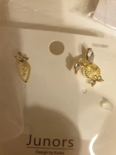 Pendientes de unicornio con tuerca para mujer, aretes de circonia cúbica de oro con diseño de Hada de los animales, joyería para fiesta de cumpleaños