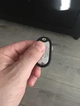 Placa de identificación de perro militar para hombre, silenciador de silicona, etiqueta de goma, negra, 2/4 Uds.