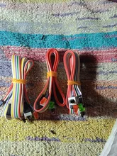 Cable de alimentación de placa base de PC Slim ATX, 68CM, encendido/apagado/reinicio con luz LED, interruptor de Reinicio de potencia de PC, botón pulsador