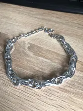 Gargantilla de cadena Punk para mujer, Collar de estilo Hip Hop, grande, grueso, de aluminio, dorado, cadena gruesa, joyería