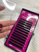 Abonnie-Extensión de pestañas, Cilio Individual de visón sintético Natural, 0,05-0,25mm, rizado B/C/D, maquillaje de belleza de 8-17mm