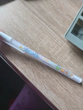 Bolígrafo de Gel de 0,8 MM de tinta blanca Unisex, regalo para niños, papelería, oficina, útiles escolares para estudiantes