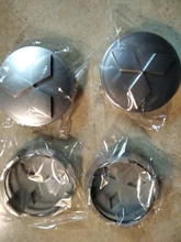 4 unids/lote 60mm coche tapas de cubo de rueda llanta de rueda de coche rueda placa cubiertas para Mitsubishis ASX Lancer Pajero Outlander L200 EVO