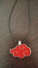 Gran oferta Cosplay Amine organización Akatsuki logotipo Nube Roja collares para Mujeres Hombres niños amigos regalo de la joyería