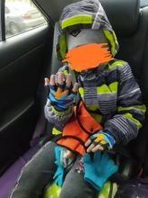 Guantes antideslizantes y transpirables para niños y niñas, guantes de medio dedo para ciclismo, correr y deportes al aire libre