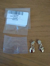 Tirador de cremallera con cabeza de cremallera, accesorio de reparación de cremallera instantánea extraíble para artesanía de costura DIY, chapado en oro, 3 #, 1 Uds.