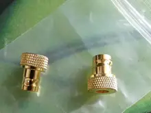 Adaptador de antena BNC hembra a conector macho SMA, para Vertex Icom Kenwood Golden