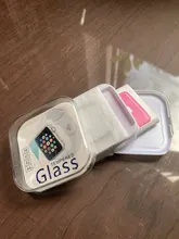 Película protectora para Iwatch Series 4 5 6 SE 44MM 40MM, pegamento total suave, película protectora para Apple Watch Series 1 2 3 38MM 42MM