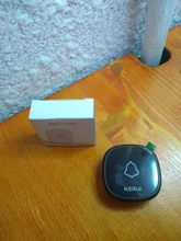 KERUI-Botón de timbre táctil inalámbrico, botón de emergencia SOS, resistente al agua, 433MHz, accesorios de alarma para el sistema de alarma KERUI Doorbel