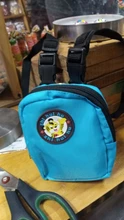 Mochila de nailon de colores para Gato, mochila multifunción con arnés y correa para perros pequeños