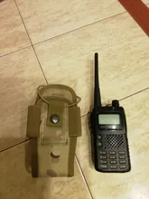 Bolsa de bolsillo para walkie-talkie de caza, bolsa de soporte para deportes tácticos, militar, Molle, nailon, Radio, revistas Mag