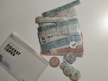 Mr.paper, 4 diseños, 40 unidades por lote, pegatinas Vintage de raya Simple de bolsillo, cinta decorativa, pegatinas para Scrapbooking, Bullet, diario, Deco