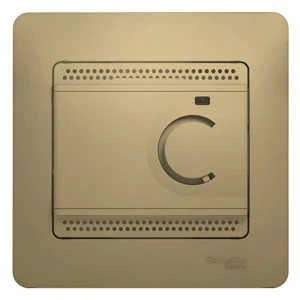 Glossa titanium thermostat electronic floor heating with sensor, 10a (assembled with frame) gsl000438
Glossa titanium thermostat electronic floor heating with sensor, 10a (assembled with frame) gsl000438