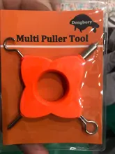 Herramienta multitirador 4 en 1 para caña de pescar, herramienta para anudar para carpa, aparejo de pesca