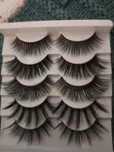 Pestañas postizas hechas a mano 3D, pelo suave de visón, extensión de pestañas postizas, maquillaje largo Natural, 5 pares, suministros de herramientas