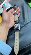 Correa para Apple watch 6, banda de 44mm, 40mm, hebilla de mariposa, Iwatch, 42mm, 38mm, pulsera de cuero para series 5 4 3 2 SE