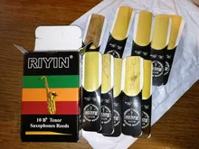 Lengüetas de saxofón Tenor, instrumento de lengüeta, fuerza de tono Bb, 1,5, 2,0, 2,5, 3,0, 3,5, 4,0, 10 Uds.