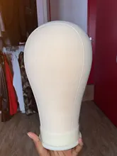 Alileader-Cabeza de MANIQUÍ PARA pelucas, soporte para pelucas, cabeza de lona, bloque de exhibición, gorras de calcetín gratis