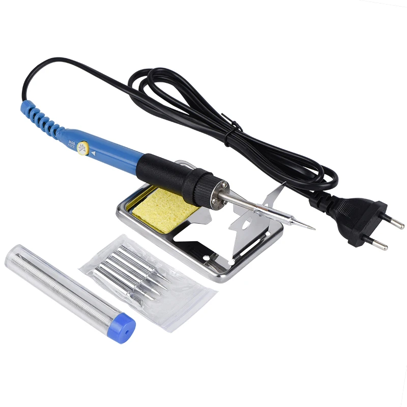 QHTITEC Electric Soldering Iron Kit Adjustable Temperature Solder Tips Soldering gun Desoldering Pump Welding Tools
QHTITEC Electric Soldering Iron Kit Adjustable Temperature Solder Tips Soldering gun Desoldering Pump Welding Tools