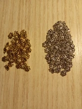 Cuentas de pétalos de flores chapadas en plata para fabricación de joyería, gorros, suministros de joyería, tapas de cuentas huecas, colgantes para joyería, 6mm, 100/200 Uds.