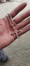 Caliente vender la película rápido y furioso Colgante Cruz Dominic Toretto hombres collar de colgantes para la joyería de los hombres collar de cristal